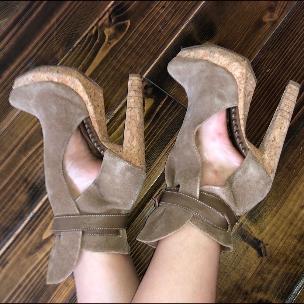 Herve Leger Platform Booties